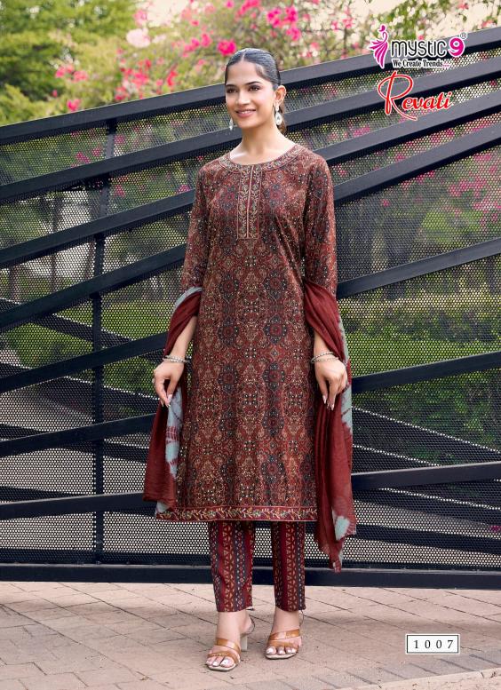 Mystic9 revati 1 wholesale ladies kurtis catalog